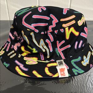 Adidas Reversible Colorful Graphic Bucket Hat